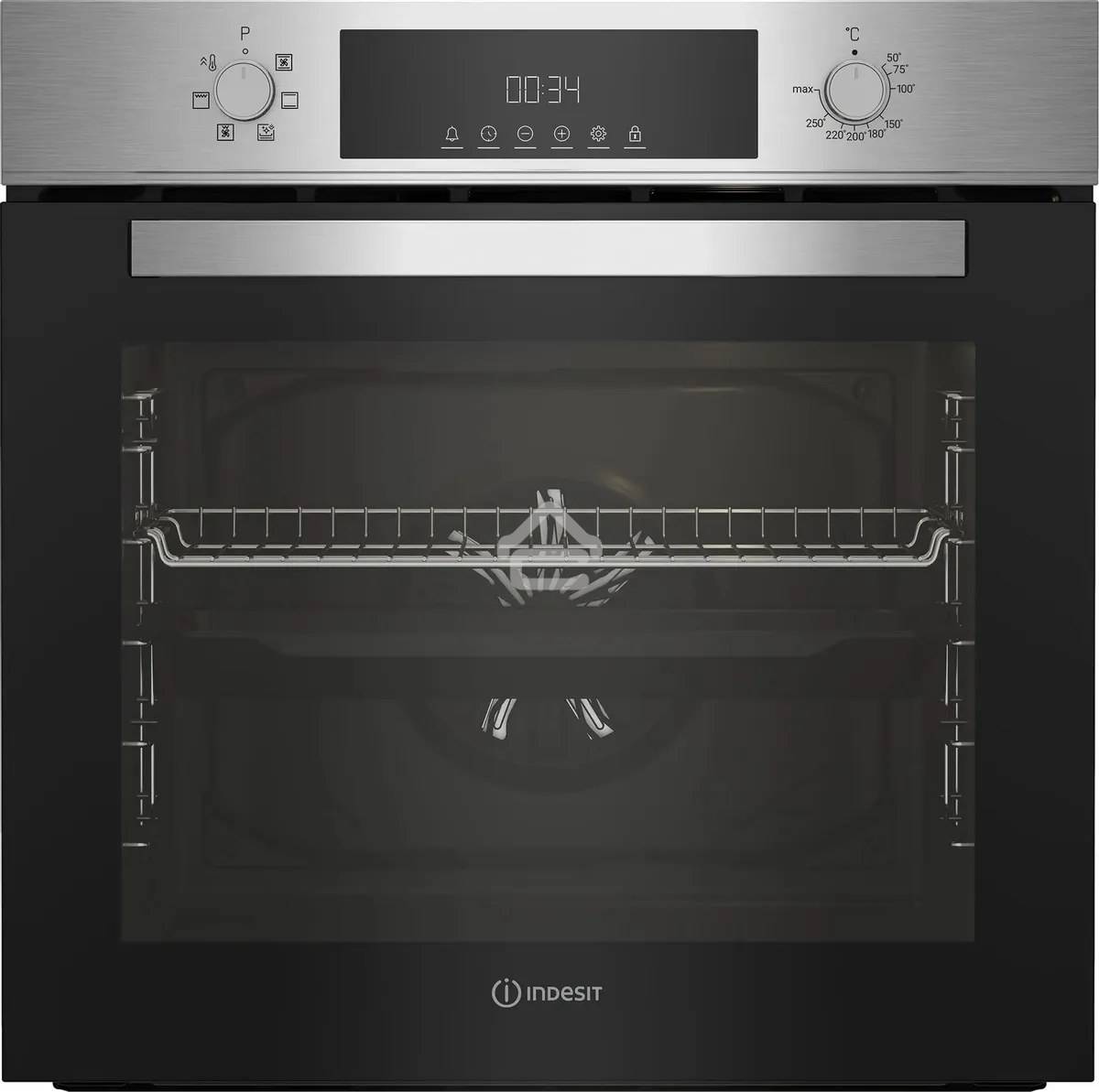 Духовой шкаф электрический Indesit IFE 3644 J IX нержавеющая сталь