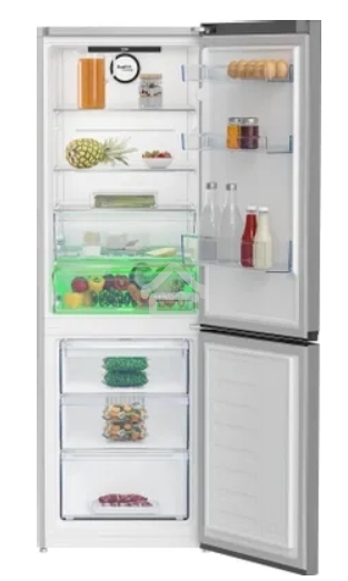 Холодильник Beko B3R0CNK362HS серебристый двухкамерный 220/100л морозилка снизу