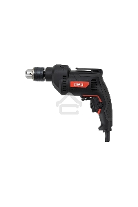 Дрель Deli DE-CZ13-1E, 680Вт, сетевая, ударная