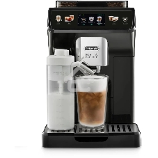 Кофемашина автоматическая DeLonghi ECAM450.55.G черный, исп. кофе - зерновой/молотый, 1.8 л, 1450 Вт, 19 бар
