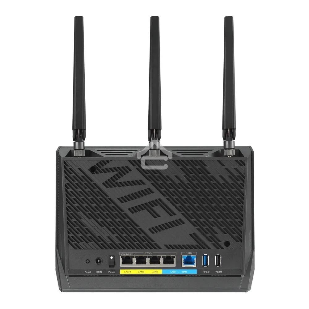 Маршрутизатор ASUS RT-BE86U, черный/красный, 90IG08W0-MO9A0V
