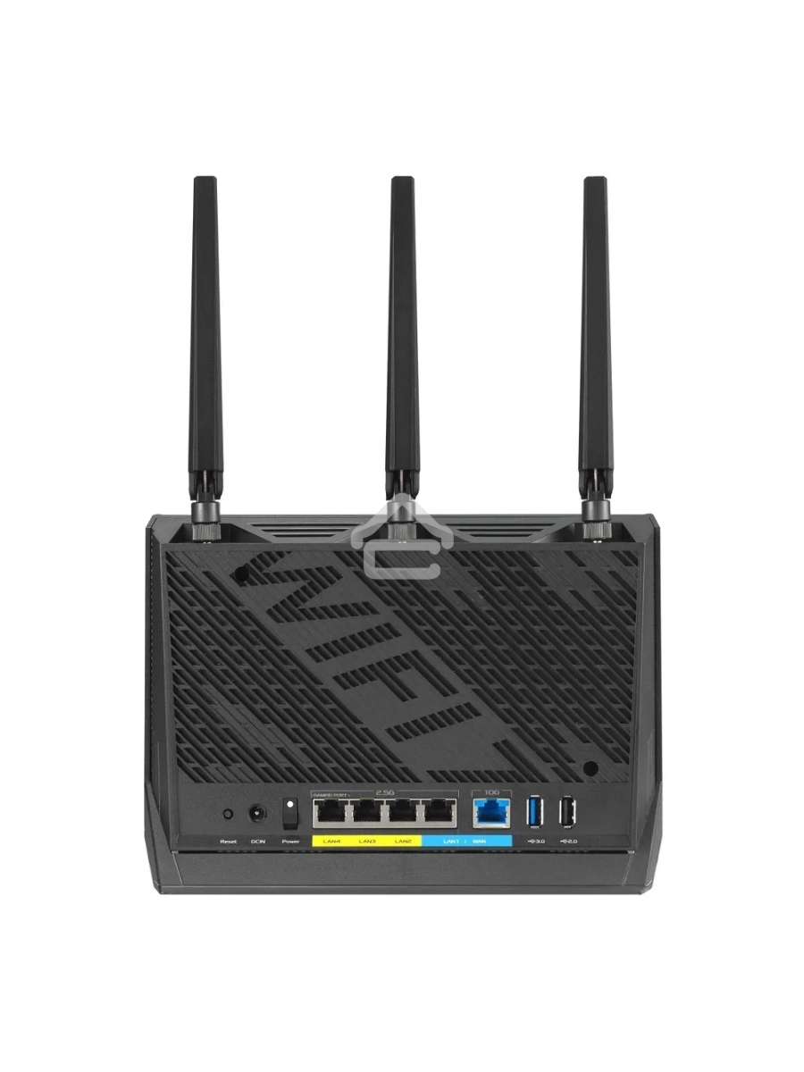 Маршрутизатор ASUS RT-BE86U, черный/красный, 90IG08W0-MO9A0V