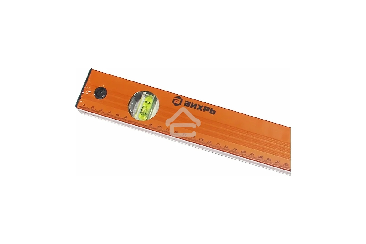 Уровень алюминиевый 1800мм фрезерованный 3 глазка Вихрь