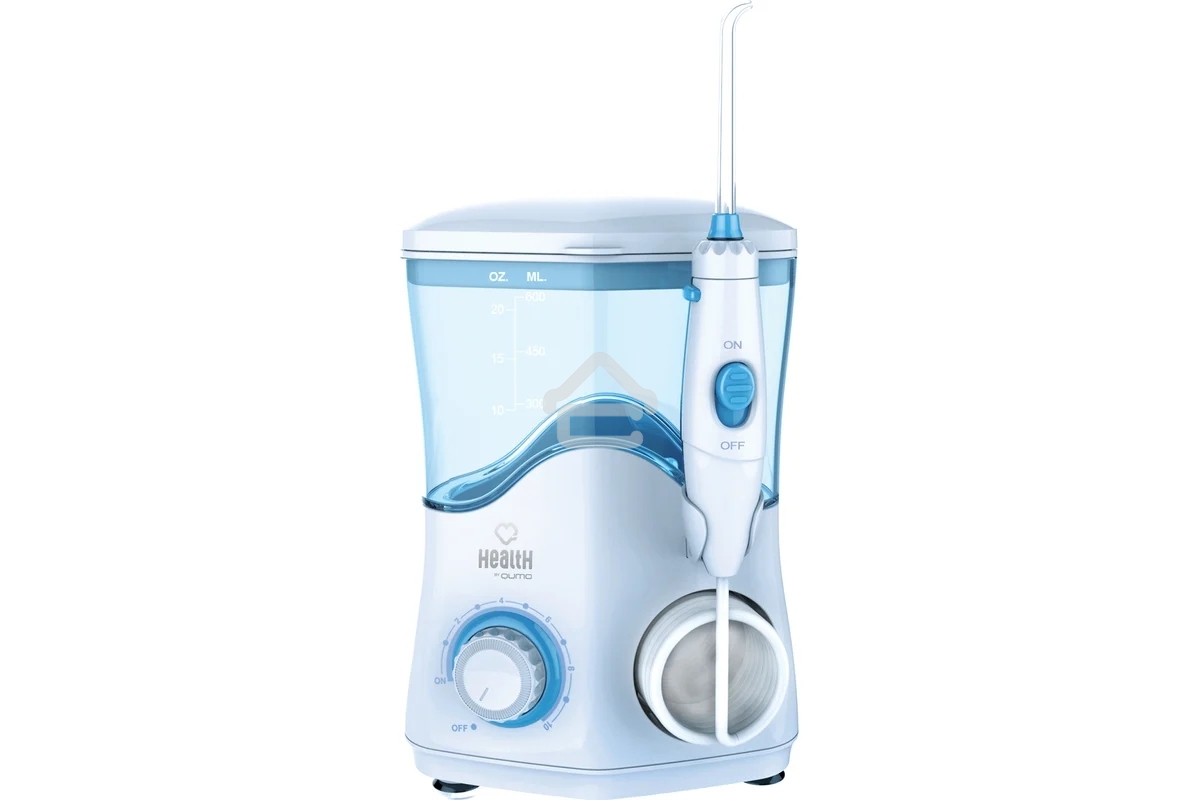 Стационарный ирригатор полости рта Qumo Health Home Station HS (QHI-5), белый 18 Вт. 100-240 В, 50/60 Гц