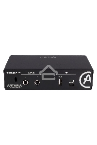 Аудиоинтерфейс USB Arturia MiniFuse 1 Black [800101] 24бит/192кГц, комбинированный разъем XLR и 6.3 мм для записи инструментов и вокала с фантомным питанием 48 В, выходы на монитор (L/R Jack), выход для наушников