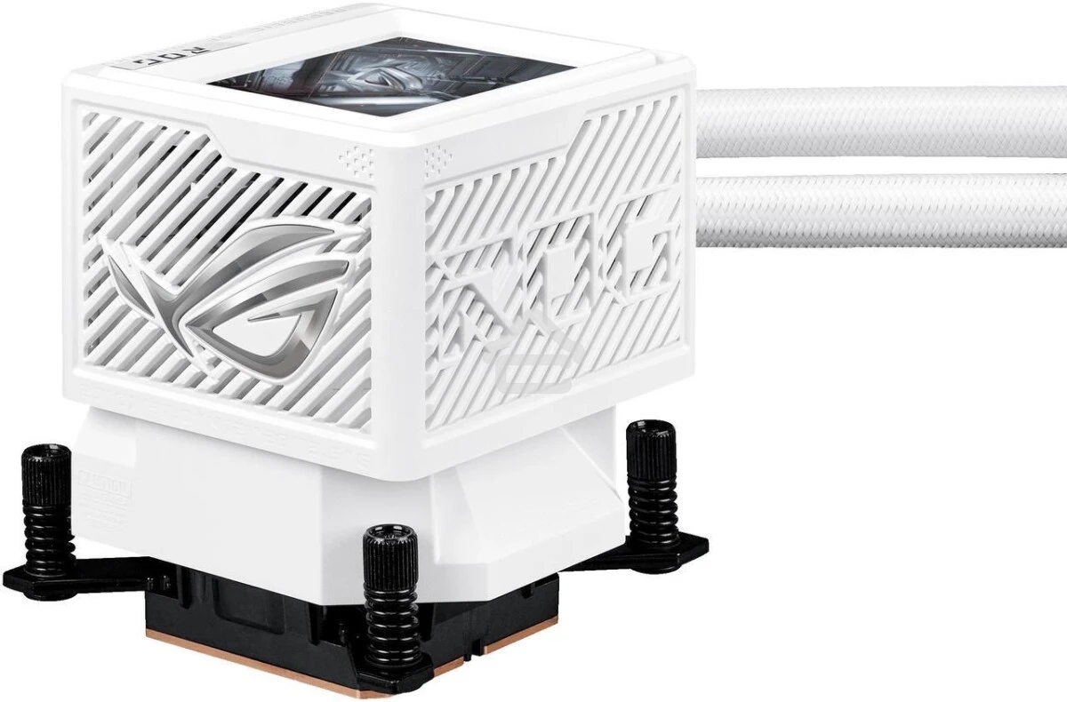 Жидкостная система охлаждения ASUS ROG RYUJIN III 360 ARGB EXTREME WHT 90RC0132-M0EAY0 белый 120мм алюминий+медь 2800rpm 36db 4-pin 305W