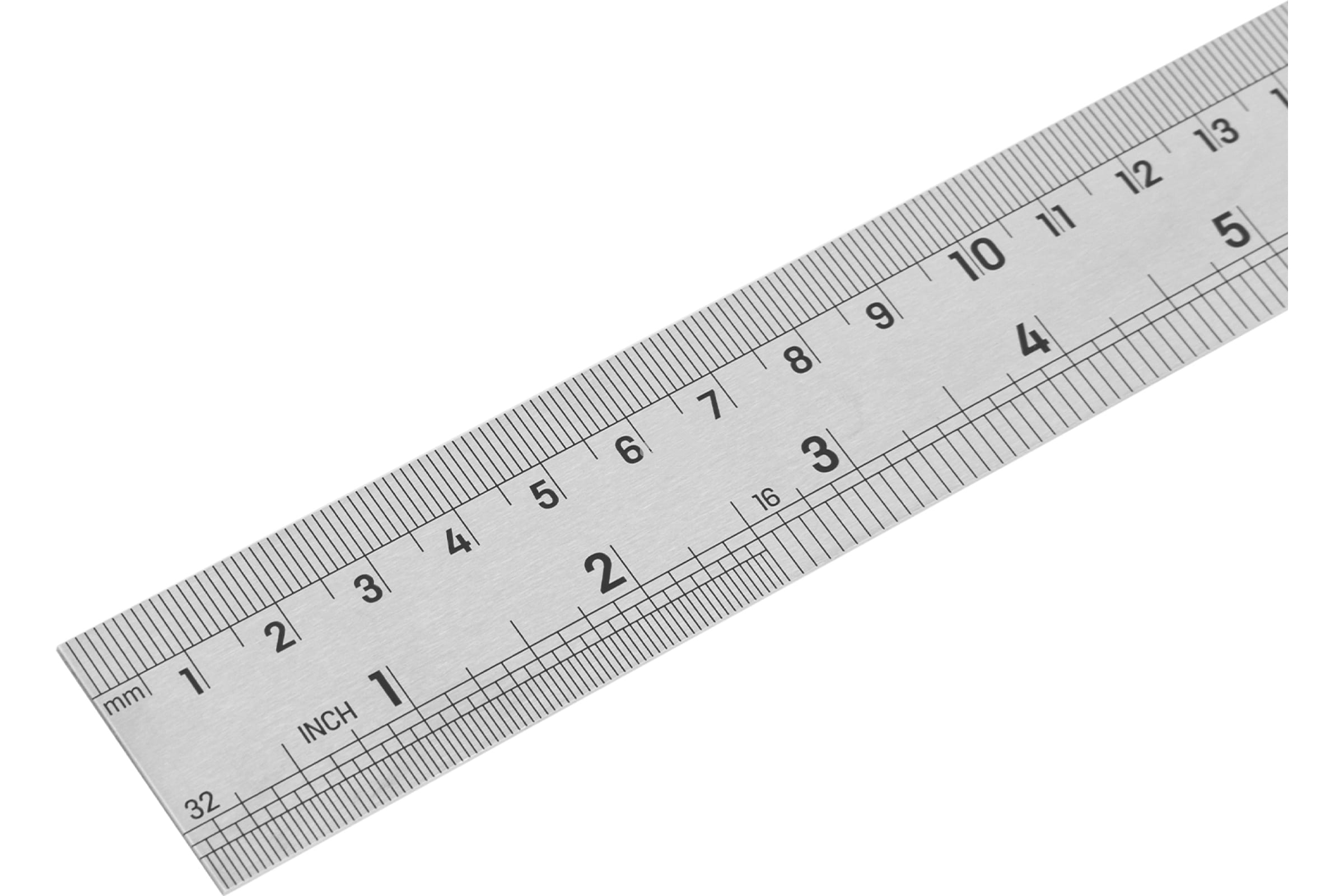 Линейка стальная Deli DL8050Y 500мм нержавеющая сталь