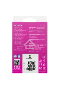 Твердотельный диск A-DATA External SC750 серый SC750-500G-CCBK 500GB USB 3.2 Gen 2 Type-C, [R/W -1050/1000 MB/s]
