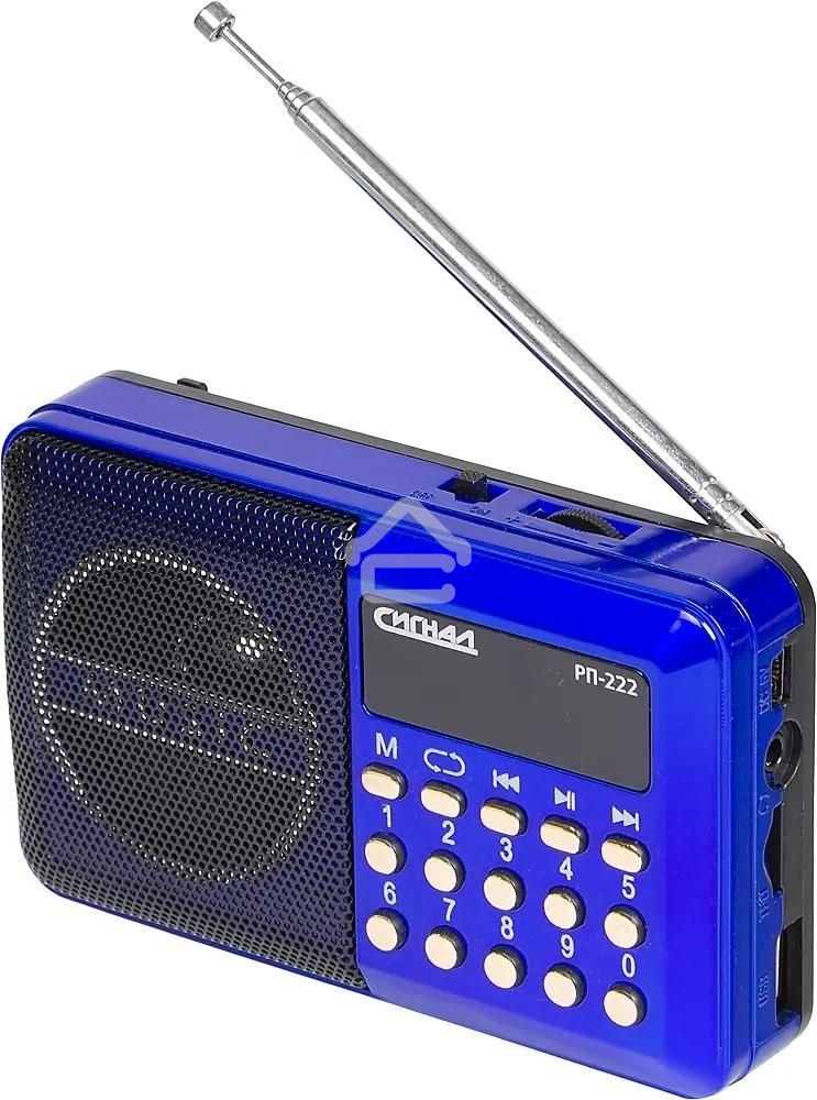 Радиоприемник Сигнал РП-222, USB, SD, дисплей