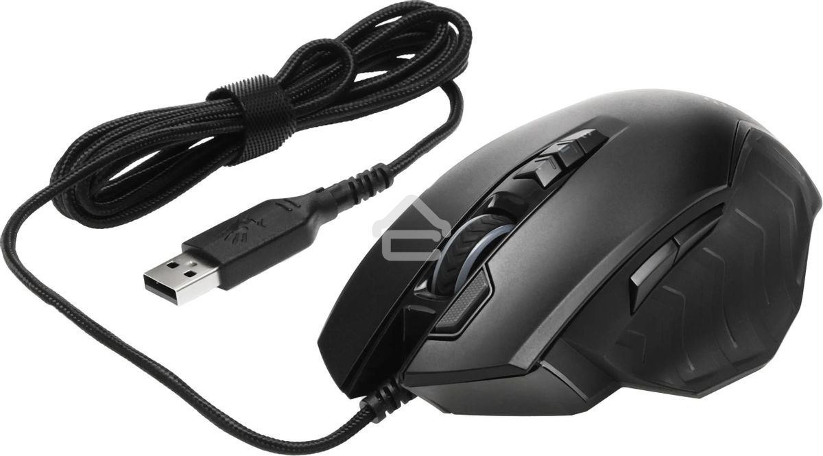 Мышь проводная A4Tech Bloody J95s черный, 8000 dpi, USB, кнопки - 9