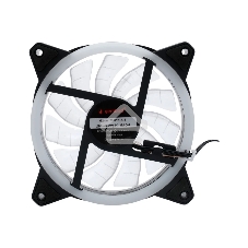 Вентилятор для корпуса Gembird D12025S12L-R черный, 120 мм, 1200 об/мин, 20.5 дБ, 3 pin