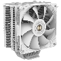 Кулер для процессора Alseye N120-W белый, 120 мм, алюминий/медь, 1800 об/мин, 4 pin, 180 Вт, 156 мм
