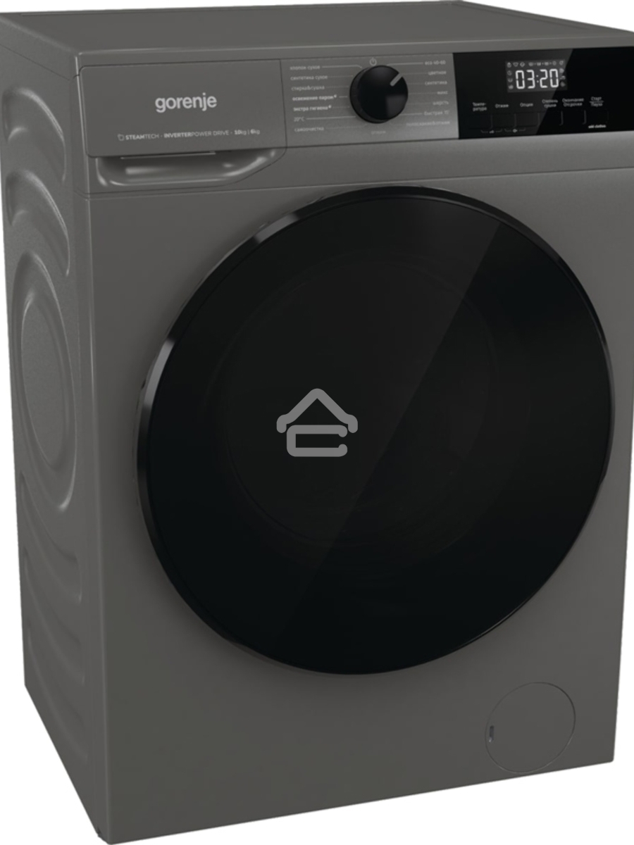 Стирально-сушильная машина Gorenje W2D2A164ADSS/C Титан, загр. фронтальная макс.: 10 кг 1400об/мин класс: А