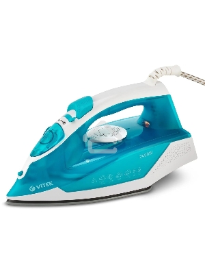 Утюг Vitek 8307-VT-01 2400Вт бирюзовый/белый