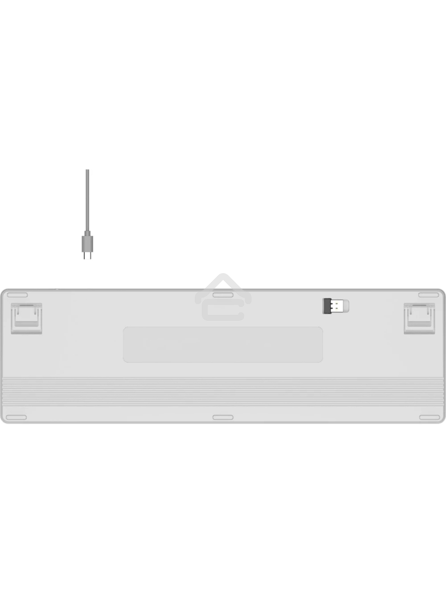Клавиатура A4Tech Fstyler FBX55C беспроводная Bluetooth /USB /радиоканал белый