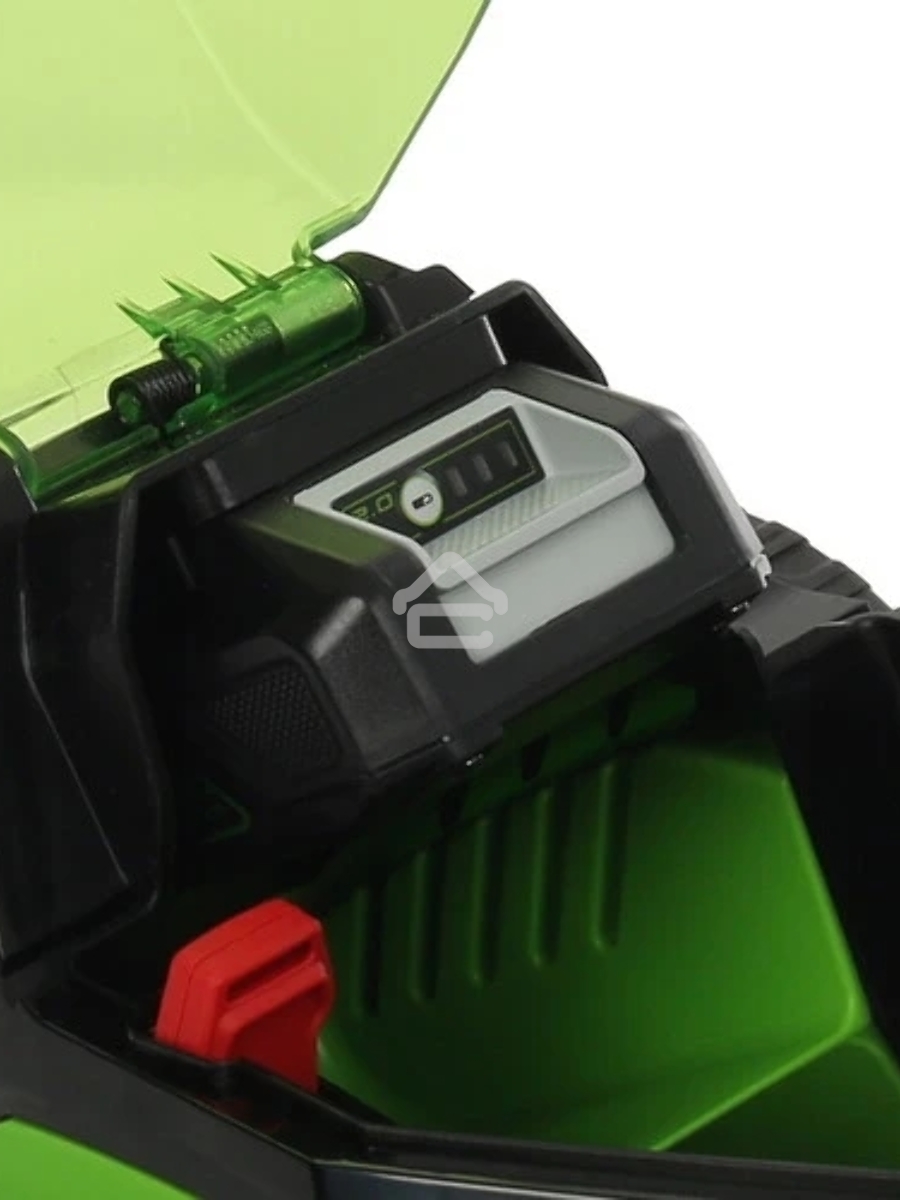 Газонокосилка аккумуляторная GreenWorks GD24LM33k2, 24v, 33 см, 1хАКБ 2Ач и ЗУ (2516107UA)