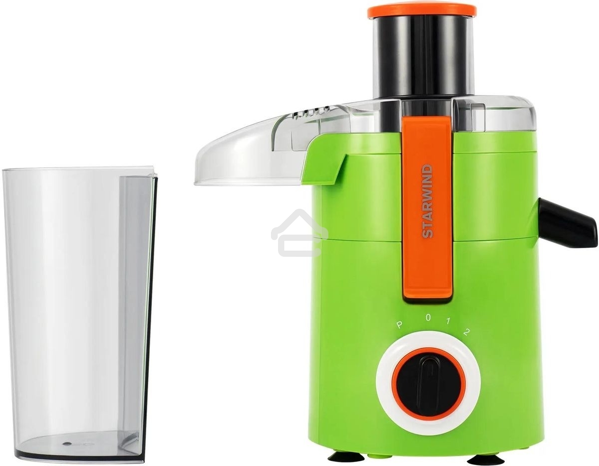 Соковыжималка центробежная Starwind SJ2236 500 Вт рез.сок.:400мл. зеленый/белый