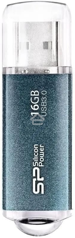 Флешка USB R/W Silicon Power 16Gb Marvel M01 SP016GBUF3M01V1B USB3.0 синий