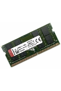 Оперативная память Kingston ValueRAM, DDR4, 16GB (1x16GB), 2666MHz, CL19, SO-DIMM