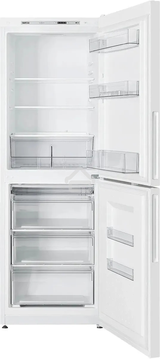 Холодильник Atlant ХМ-4612-101 белый двухкамерный 182/119л морозилка снизу