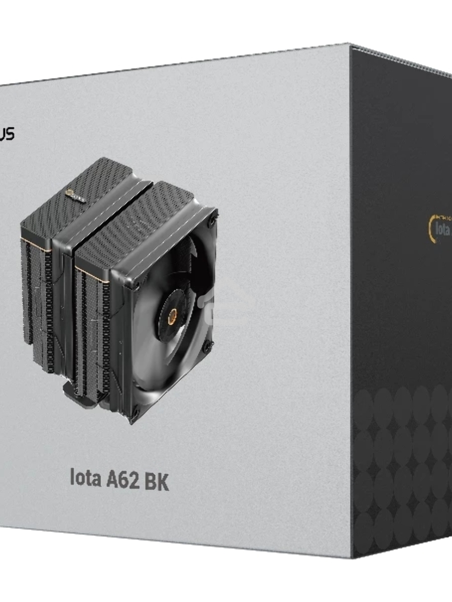 Кулер Ocypus Iota A62 BK Iota-A62-BK черный 120мм алюминий+медь 2000rpm 29db 4-pin 260W 158мм