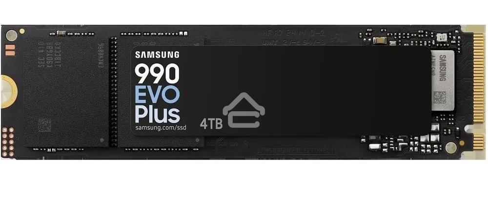 Накопитель SSD Samsung 990 EVO Plus, 1024 Gb, M.2 2280, PCIe 4.0 x4, NVMe, R/W 7150/6300