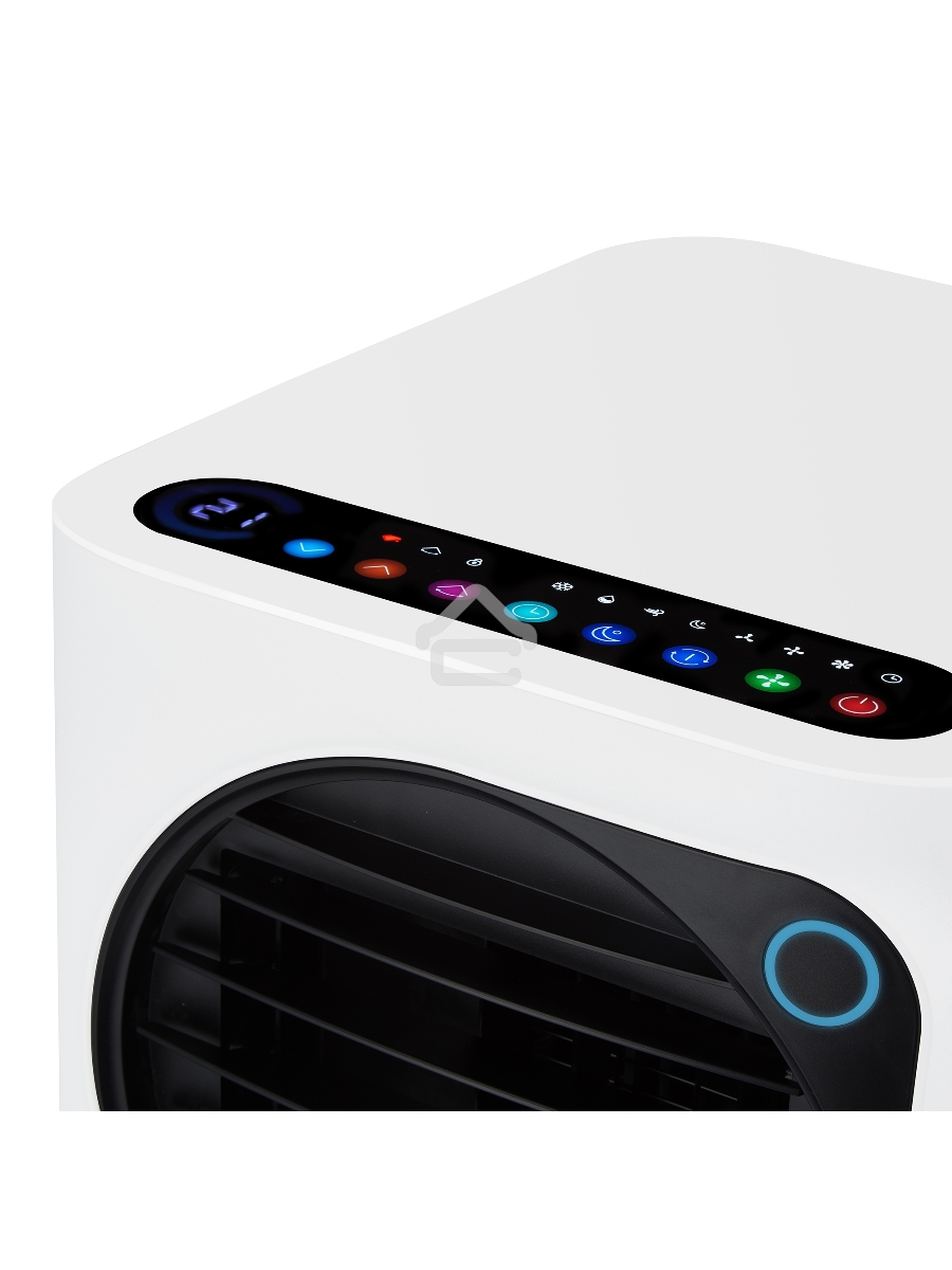 Кондиционер мобильный Ballu Eclipse BPAC-10 EPW/N6 10000 BTU, 24 м², 50 дБ, охлаждение, осушение, белый