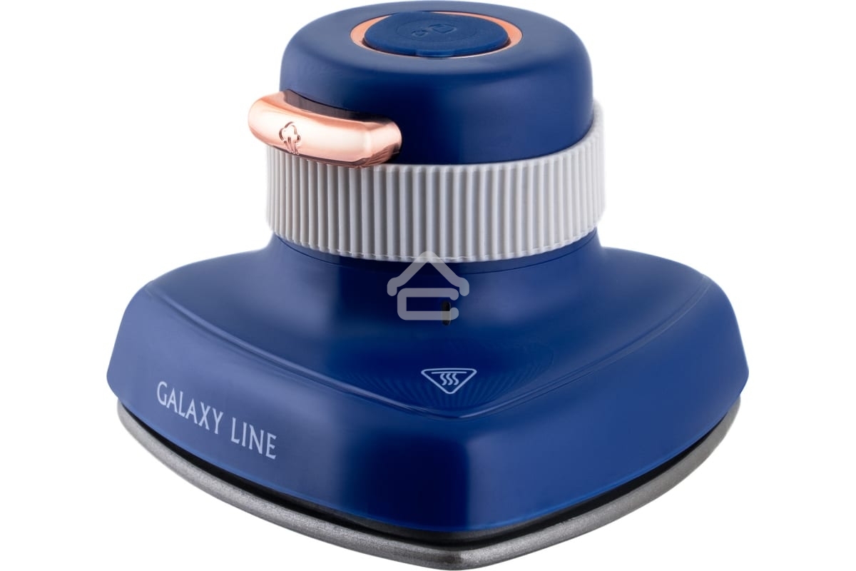 Отпариватель Galaxy Line GL 6286, синий, ручной, 900 Вт, контейнер для воды 50 мл