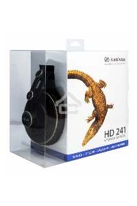 Наушники динамические полуоткрытого типа AXELVOX HD241 Studio/Hi-Fi  10-30000 Гц  32 Ом. черный