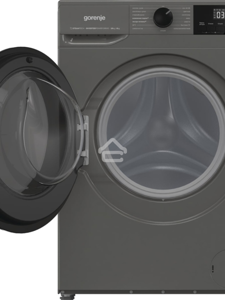 Стирально-сушильная машина Gorenje W2D2A164ADSS/C Титан, загр. фронтальная макс.: 10 кг 1400об/мин класс: А