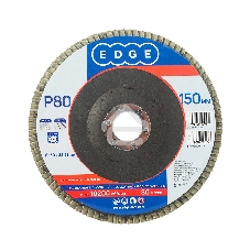 Круг лепестковый торцевой Edge by Patriot 150 ммx22,23 ммxP80
