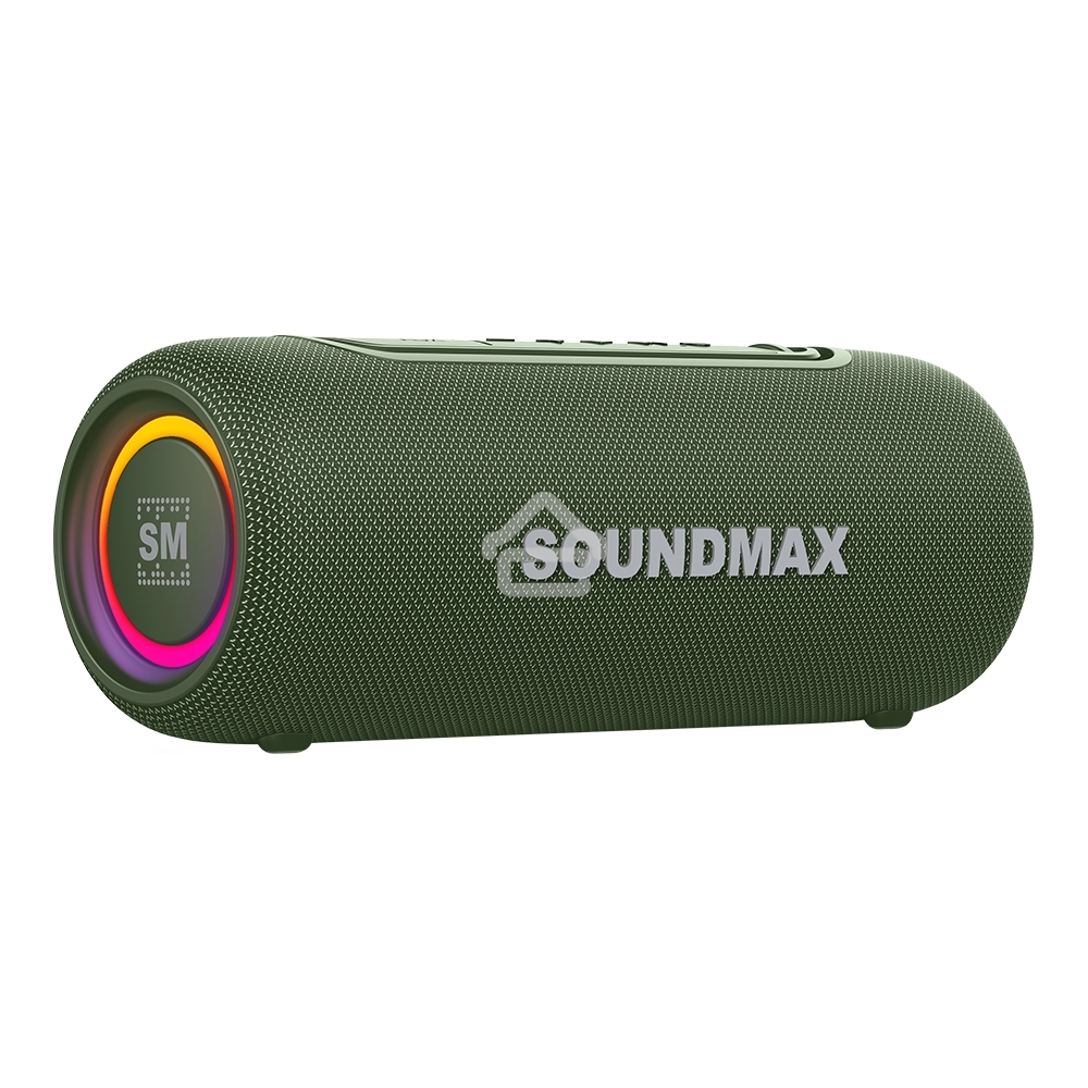 Портативная колонка SOUNDMAX SM-PS5026B(зеленый)