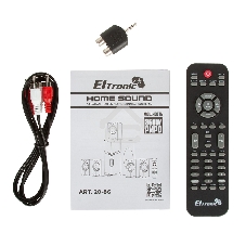 Акустическая система ELTRONIC (20-86) HOME SOUND черный
