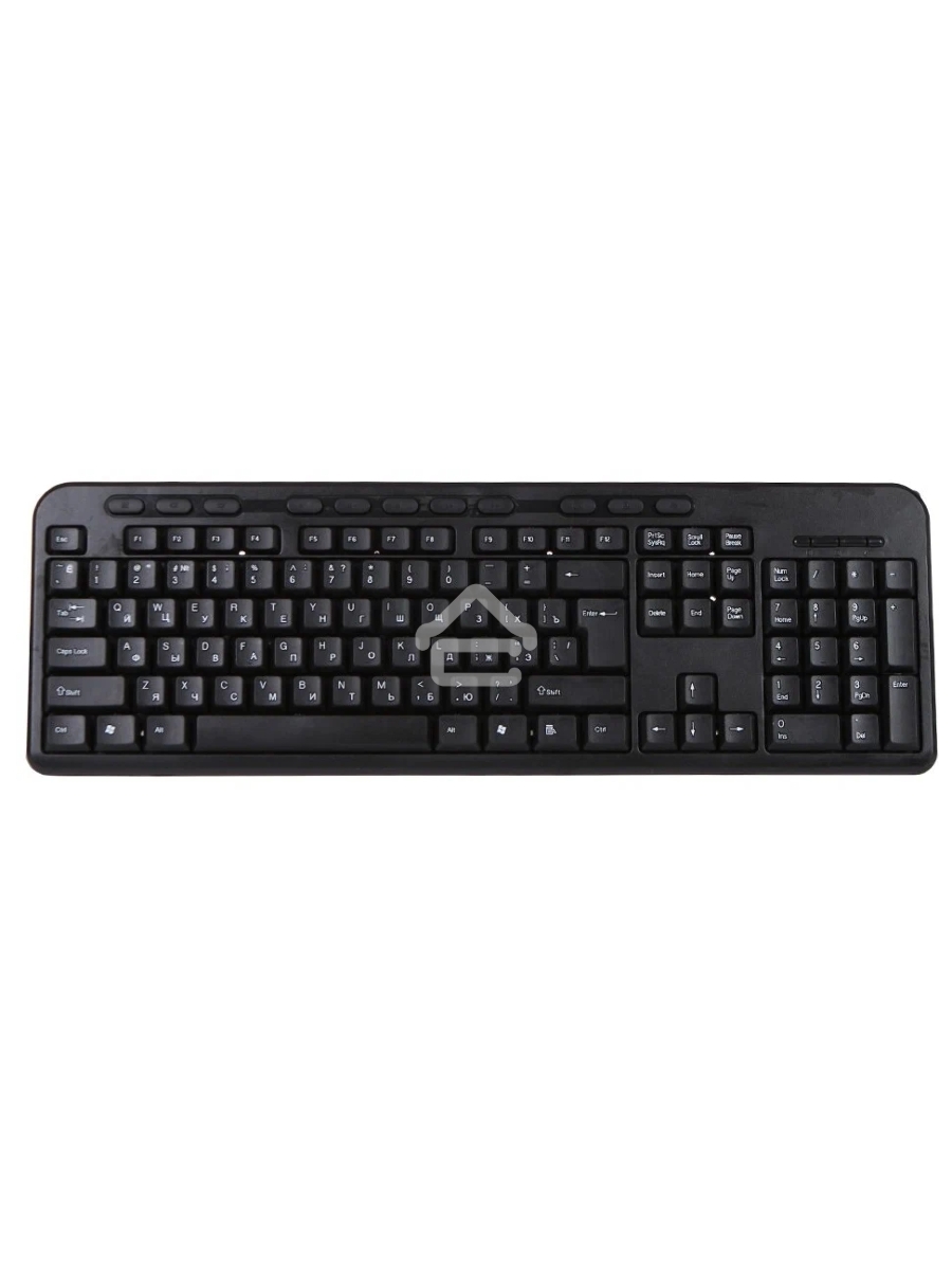 Клавиатура офисная Qumo Opus K64, проводная,104 + 11