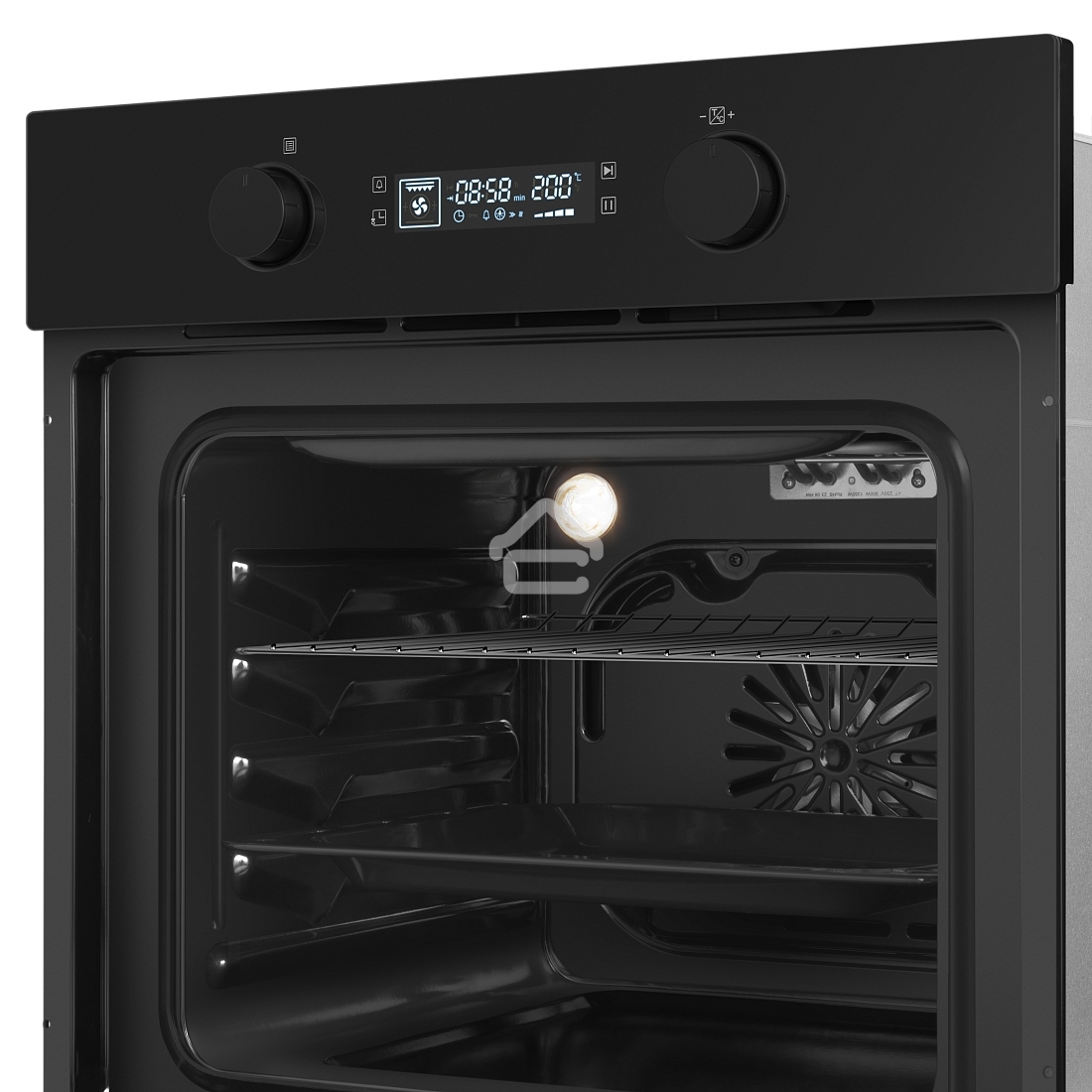 Духовой шкаф электрический HOMSair OEM606BK2 черный