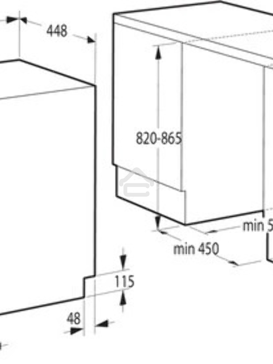 Встраиваемая посудомоечная машина Gorenje GV572D10, черный, 44.8 см, 11 компл., 44 дБ, класс A+++