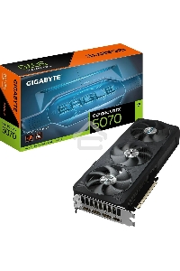 Видеокарта Gigabyte PCI-E GV-N5070EAGLE OC-12GD 1.0 NVIDIA GeForce RTX 5070 12Gb 192bit GDDR7 2805/28000 HDMIx1 DPx3 HDCP Ret