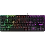 Игровая клавиатура проводная Defender Torius GK-207 RU,черн,87кн+FN,радуж,1.5м