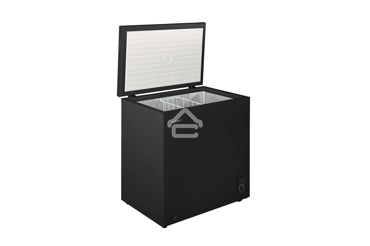 Морозильный ларь Kraft BD(W)-230BRX черный, 214л