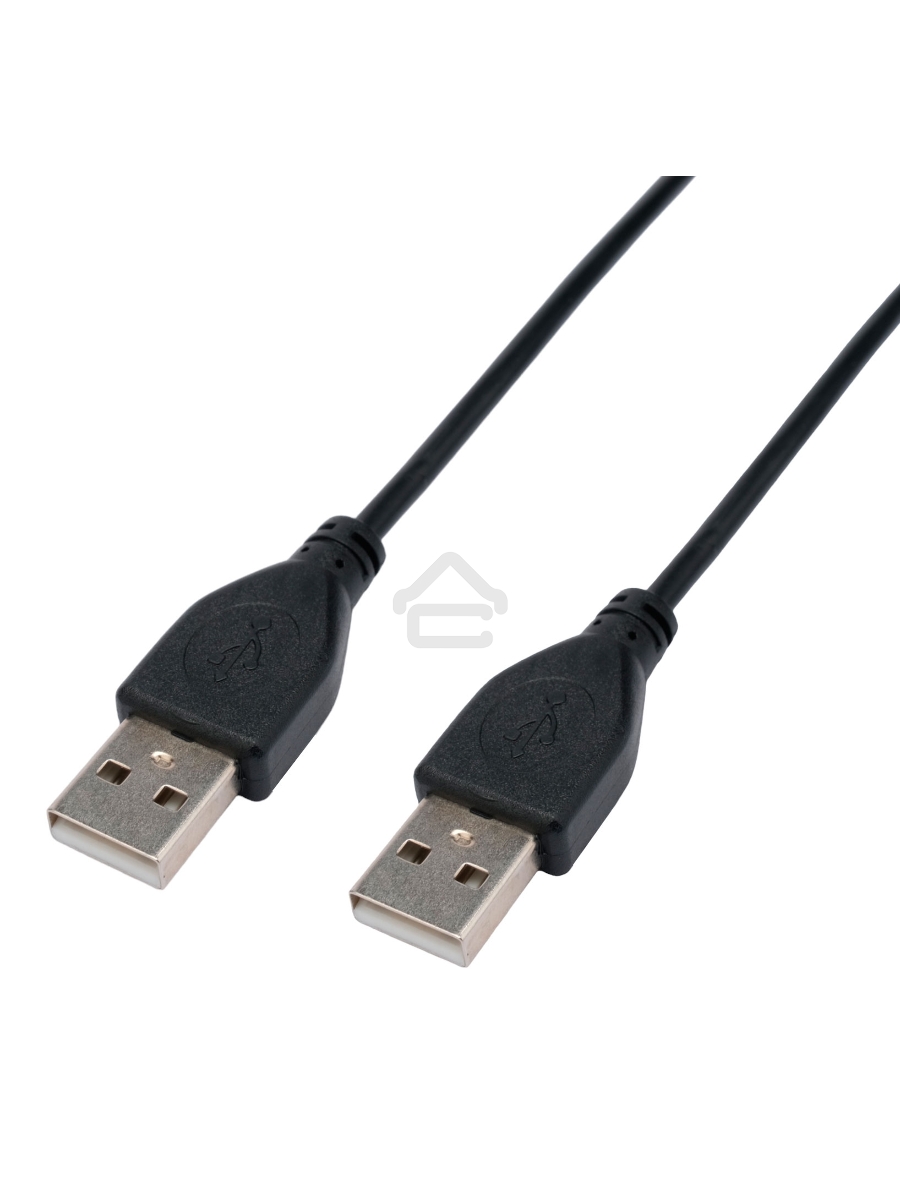 Кабель USB2.0 Cablexpert CC-USB2-AMAM-3M, AM/AM, экран, 28/26AWG, медь, Pro, 3м, черный, пакет