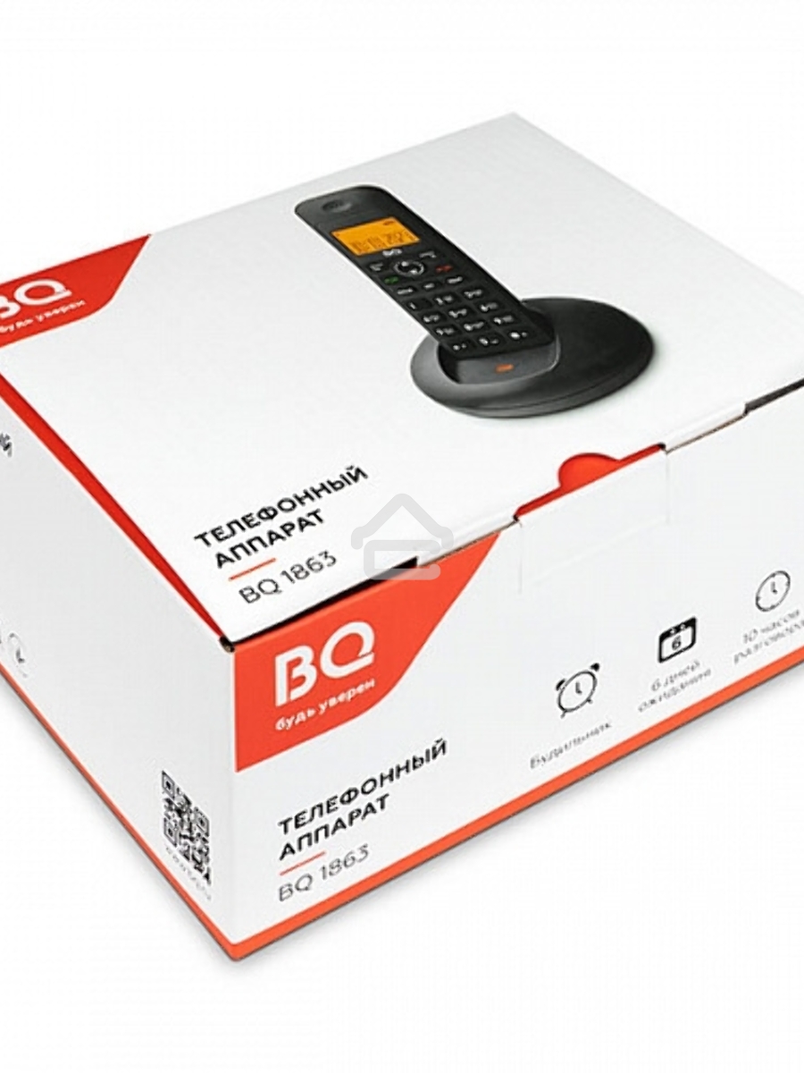 Радиотелефон DECT BQ 1863 черный