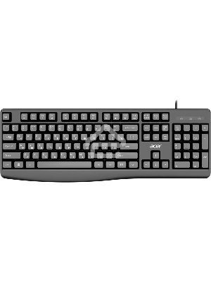 Клавиатура Acer OKW301 (ZL.KBDCC.01A) проводная, USB, черный