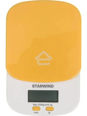 Кухонные весы Starwind SSK2158 макс.вес:2кг оранжевый