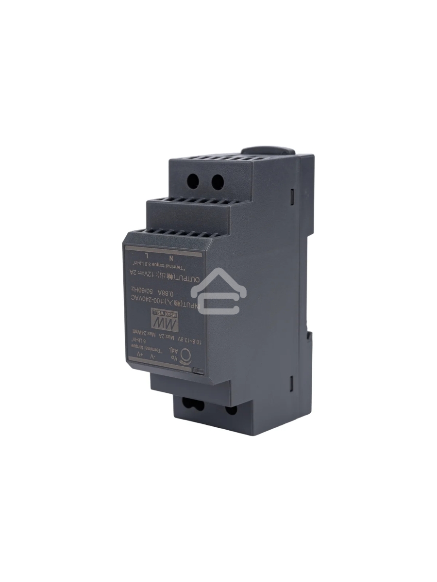 Блок питания MeanWell HDR-30-12 12В, 2А, 24Вт