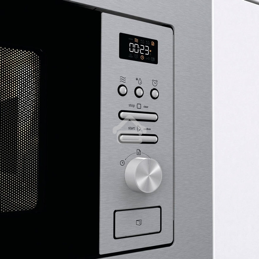 Микроволновая печь встраиваемая Gorenje BM201AG1X нержавеющая сталь, 20 л, 800 Вт, переключатели - поворотный механизм/кнопки