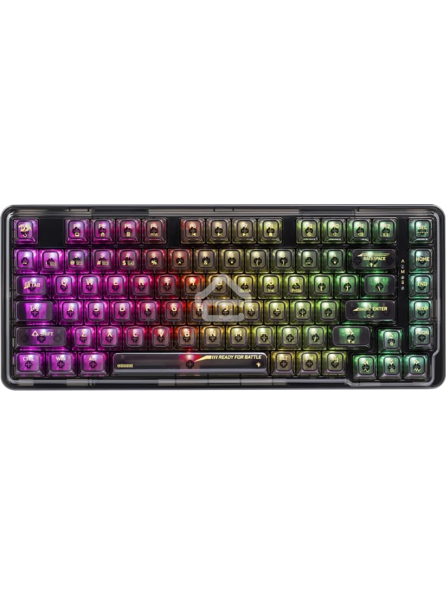 Клавиатура Redragon Elf Pro (71742) беспроводная, USB, Bluetooth/Радиоканал, черный