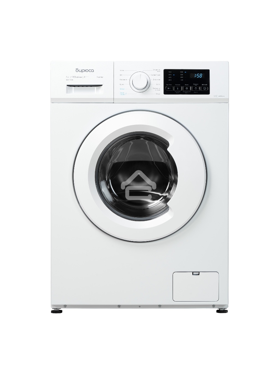 Стиральная машина Бирюса WM-SM712/08 белый, загрузка фронтальная 7 кг, 1200 об/мин, класс А+++