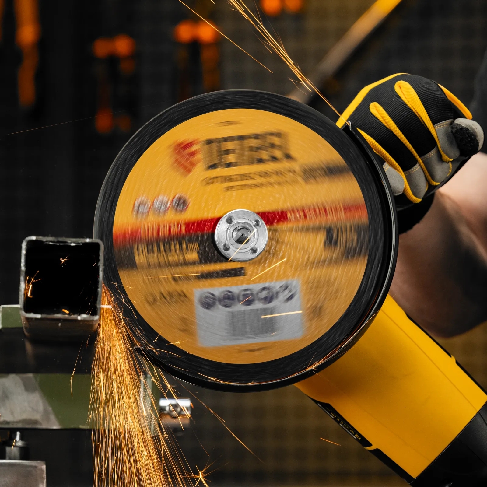 Круг отрезной по металлу Denzel, 230 х 1,6 х 22,2 мм, WA46TBF