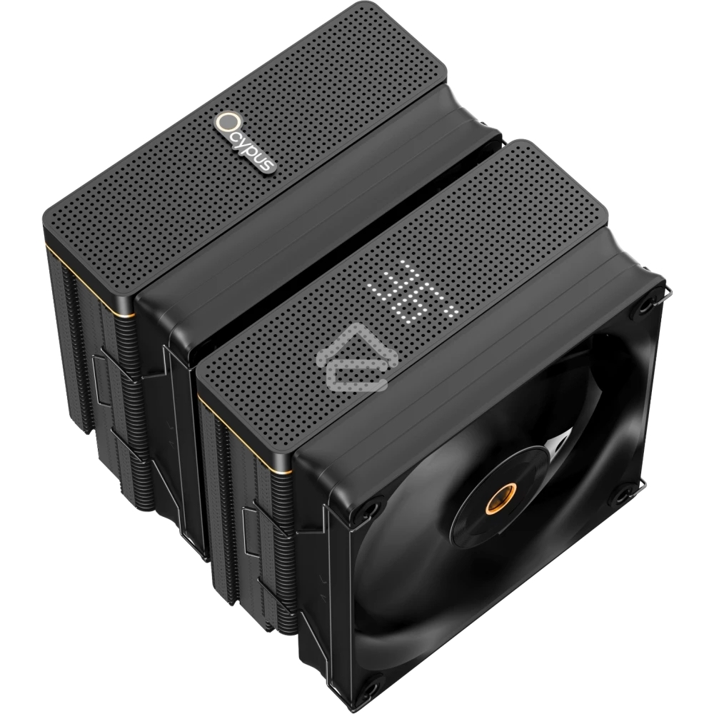 Кулер Ocypus Iota A62 BK Iota-A62-BK черный 120мм алюминий+медь 2000rpm 29db 4-pin 260W 158мм