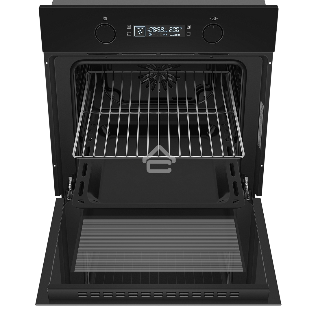 Духовой шкаф электрический HOMSair OEM606BK2 черный